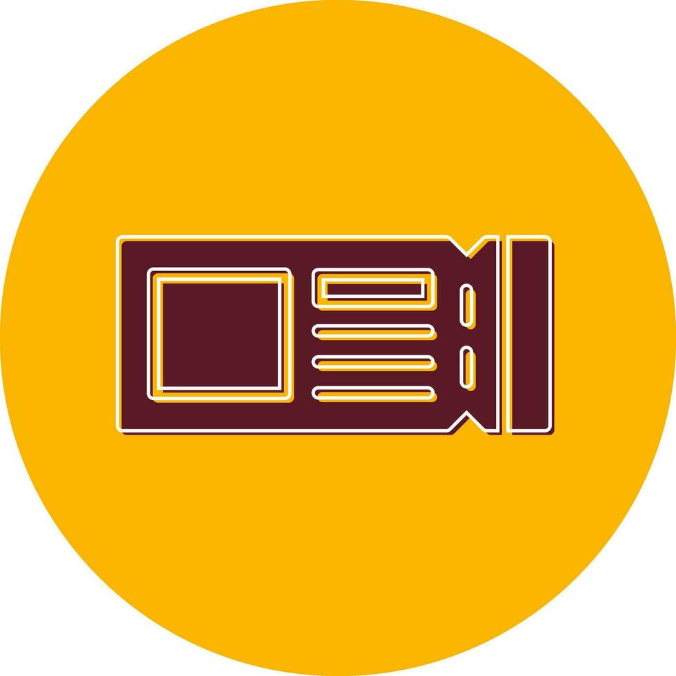 Ticket Vector Icon