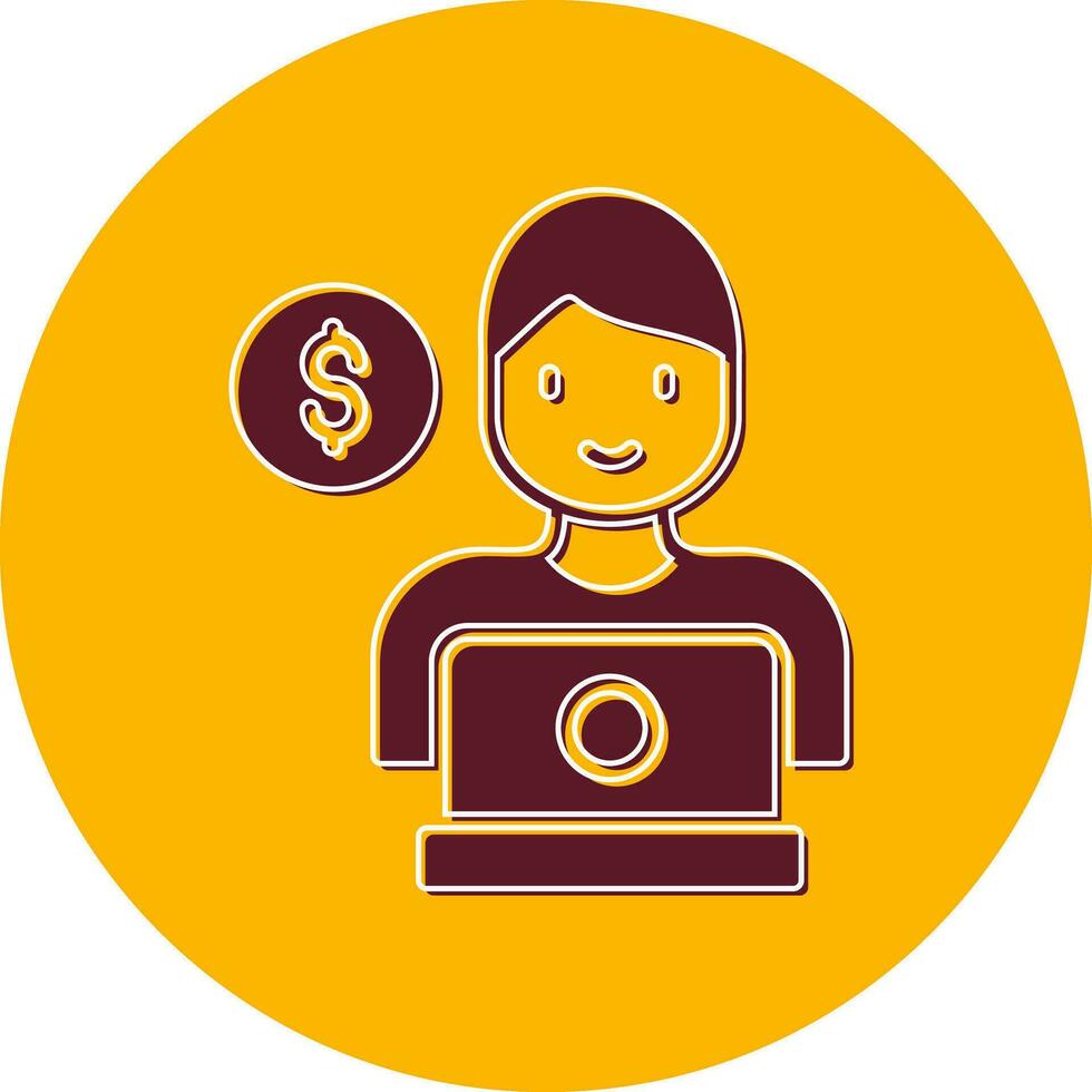 Self Employed Vector Icon