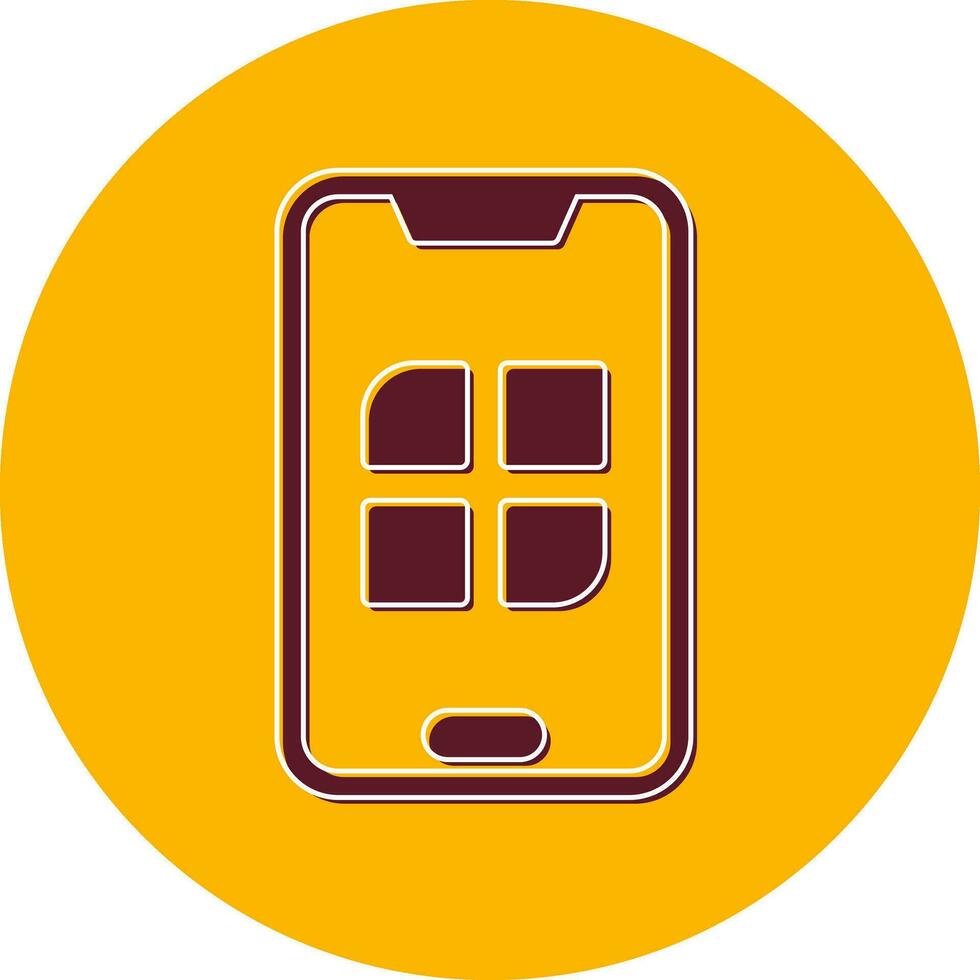 Mobile App Vector Icon