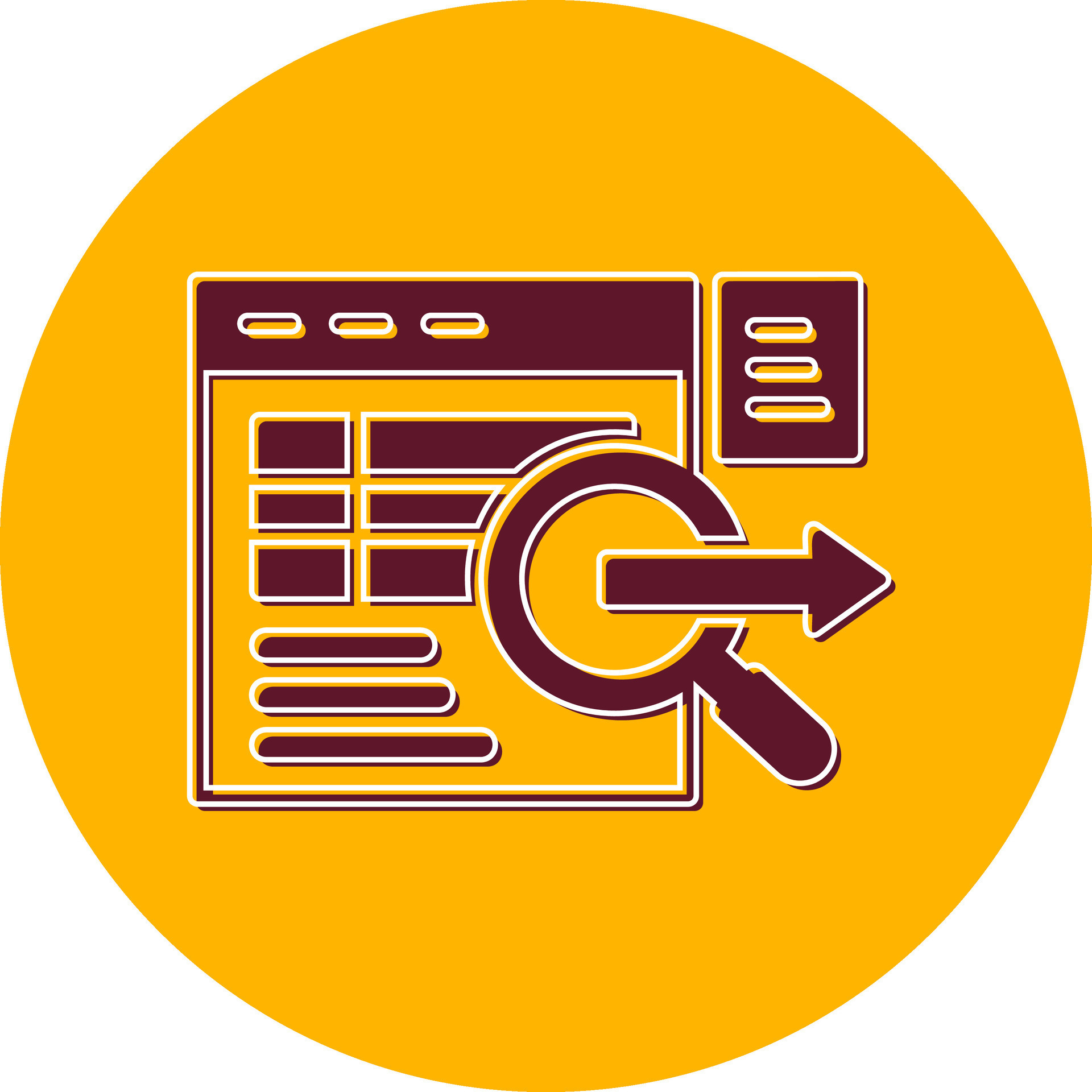 Data Query Vector Icon 31003601 Vector Art at Vecteezy