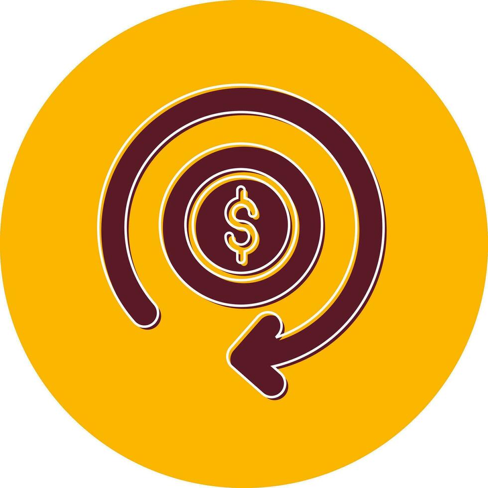 Money Refund Vector Icon