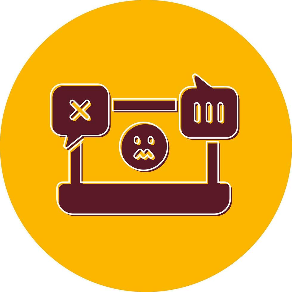 Cyberbullying Vector Icon