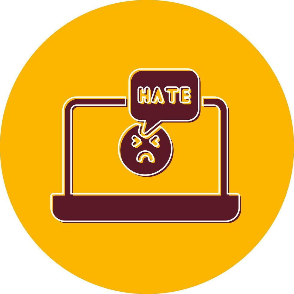 Hate Vector Icon