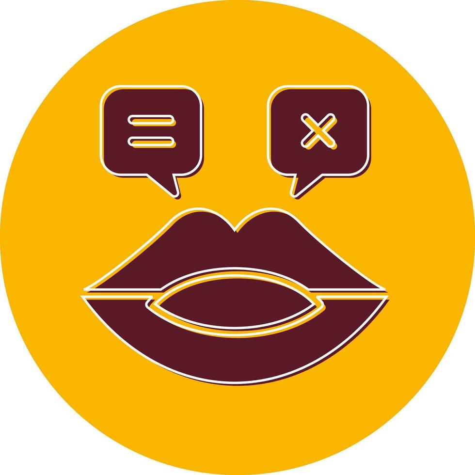 Gossip Vector Icon