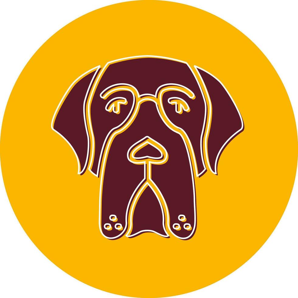 Saint Bernard Vector Icon