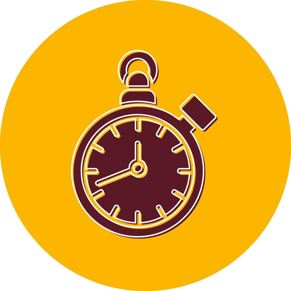 Old Watch Vector Icon