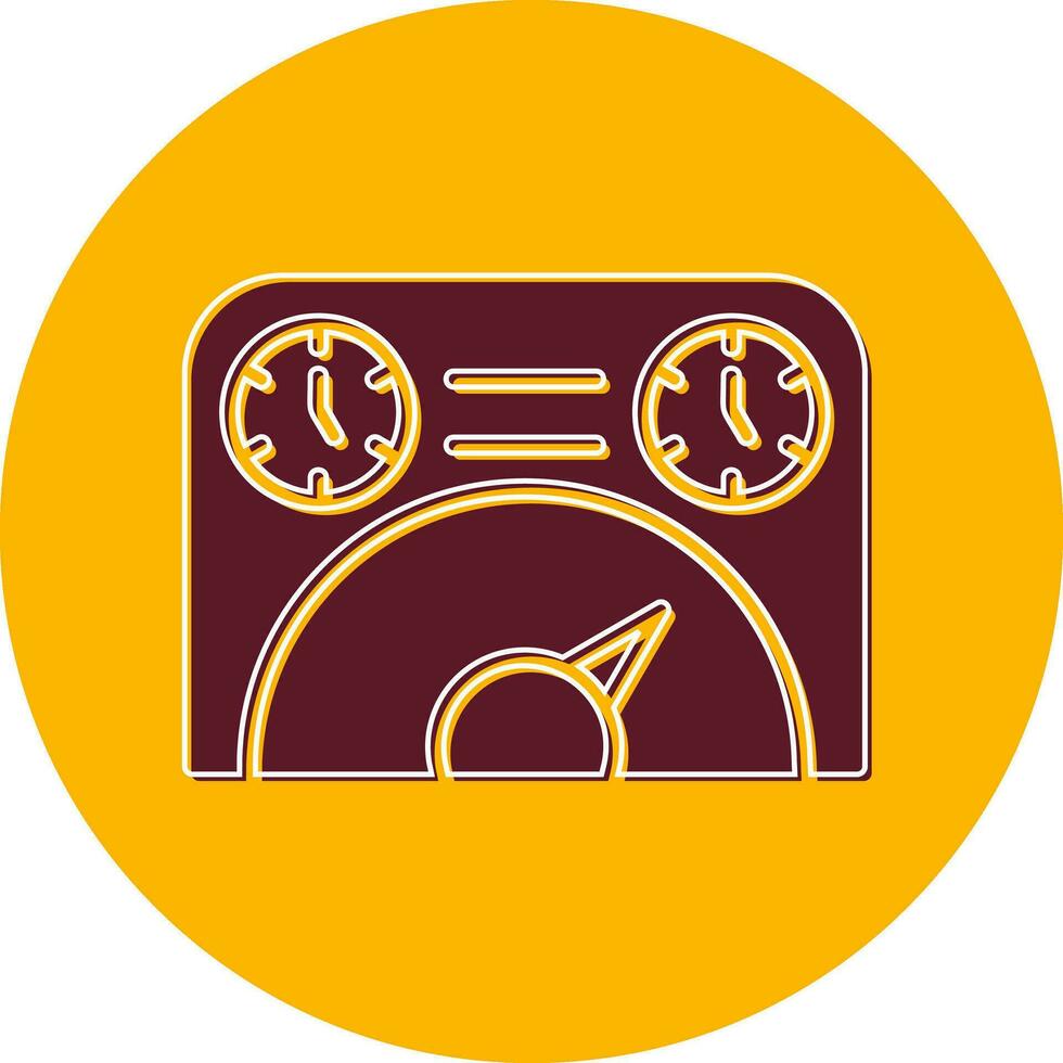 Speedometer Vector Icon