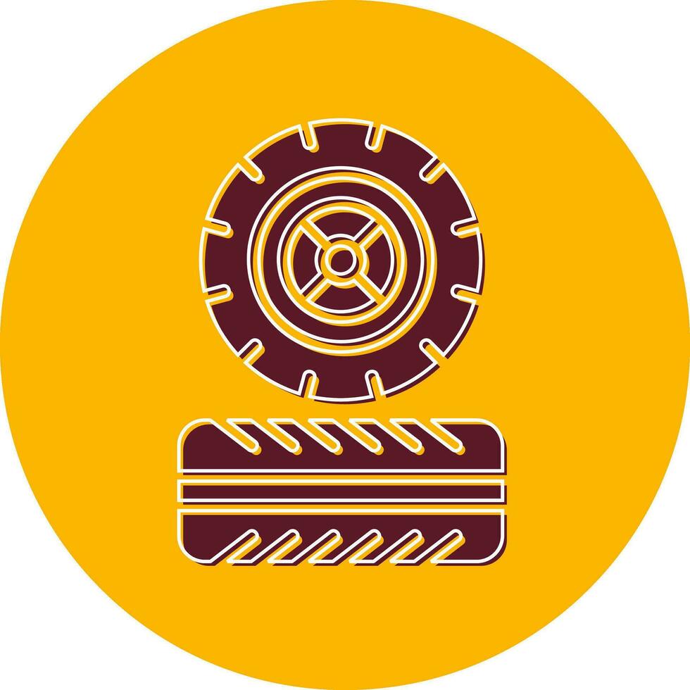 Tires Vector Icon