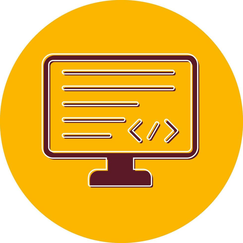 Coding Vector Icon
