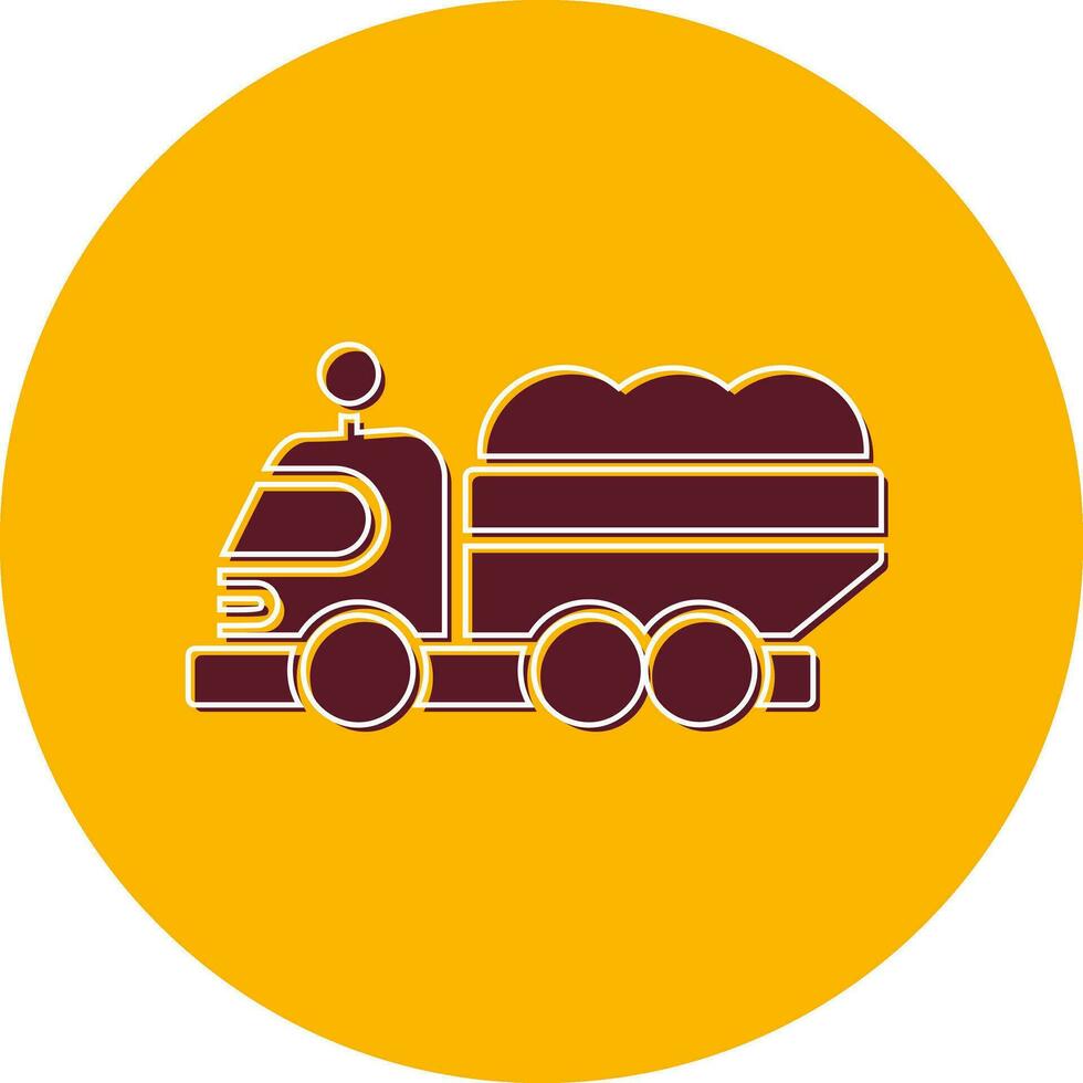 Dump Truck Vector Icon