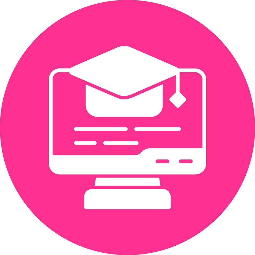 Elearning Vector Icon