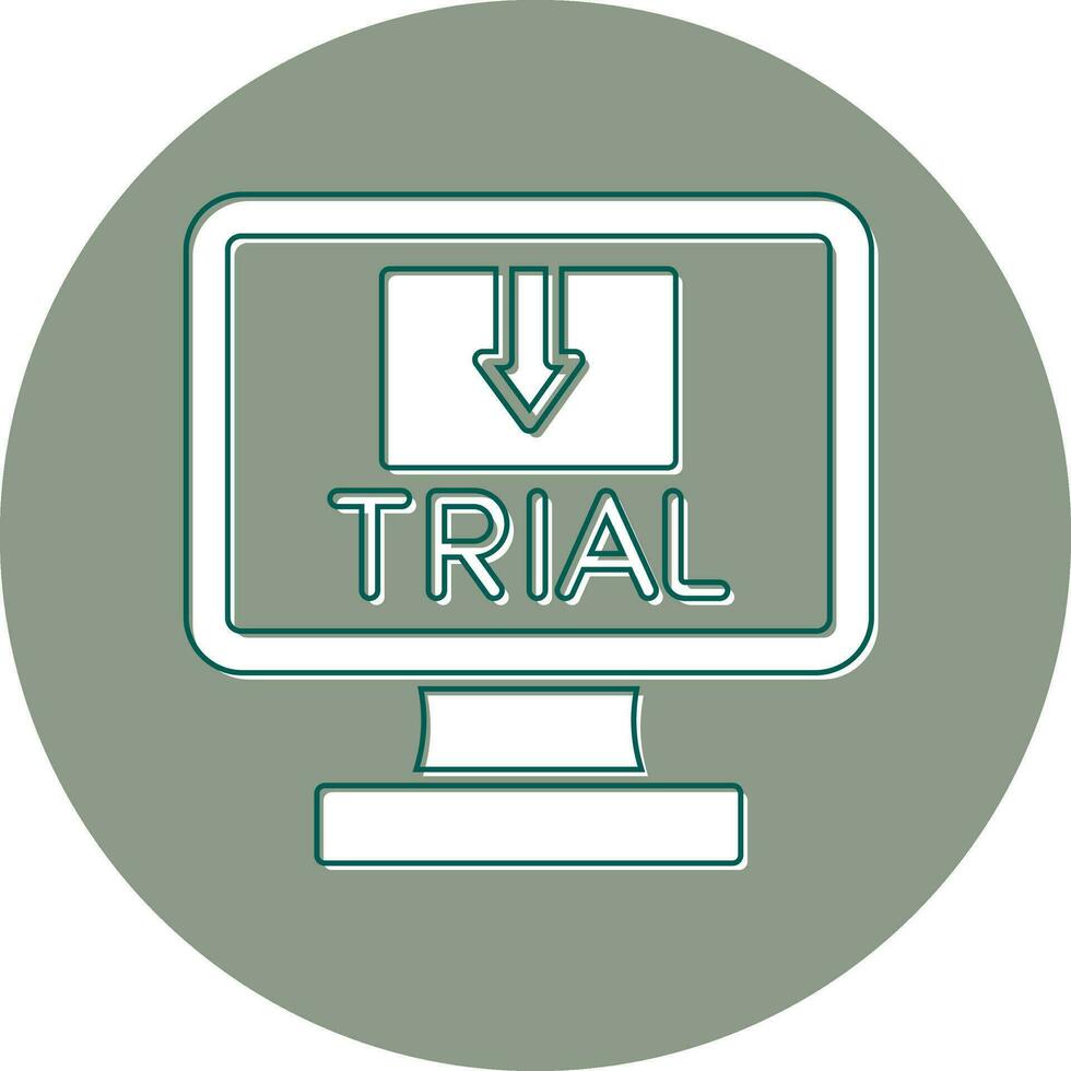 free trial Vector Icon