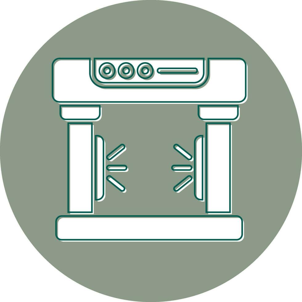 Metal Detector Vector Icon