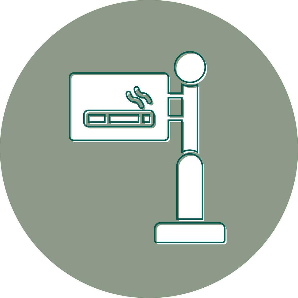 Smoking Area Vector Icon