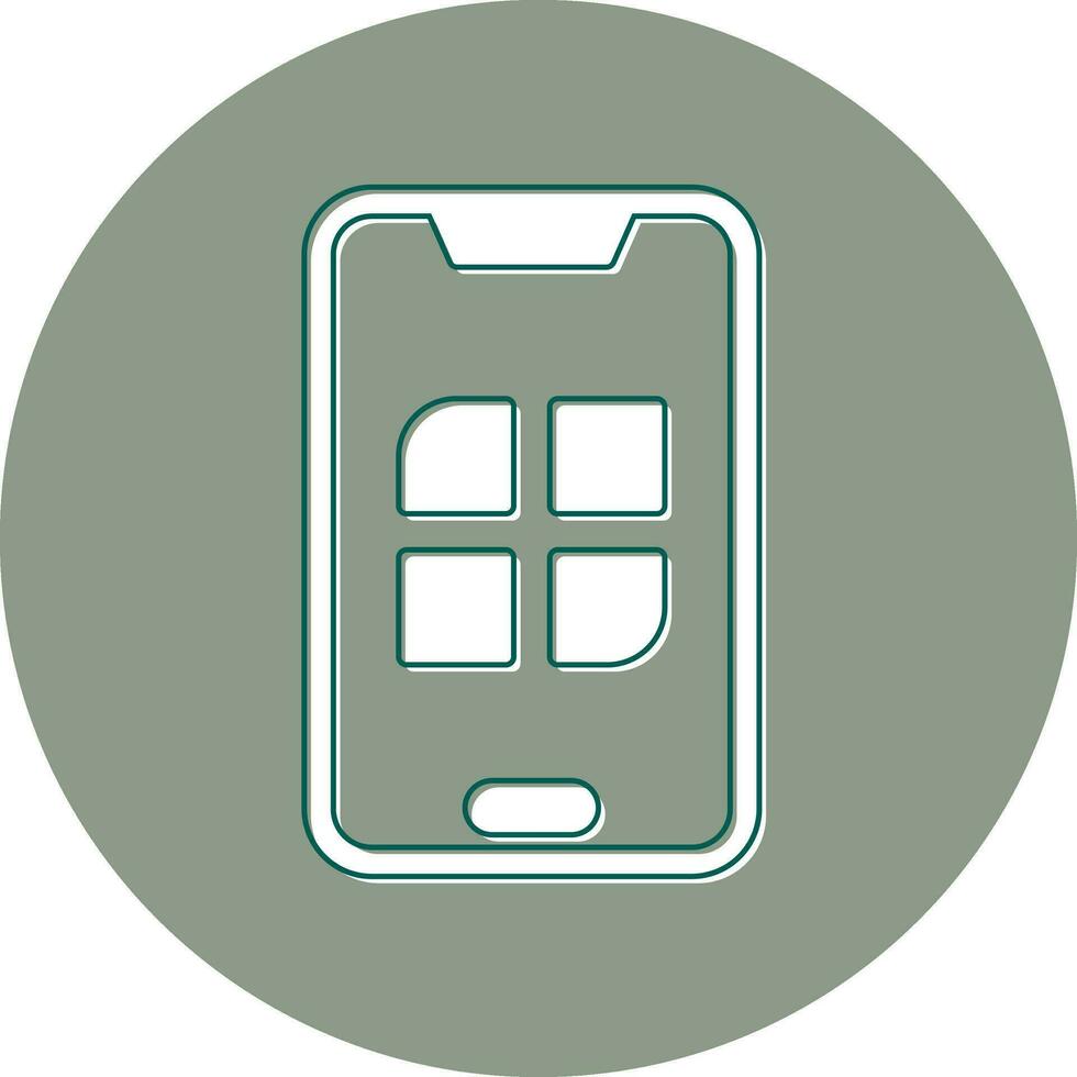 Mobile App Vector Icon