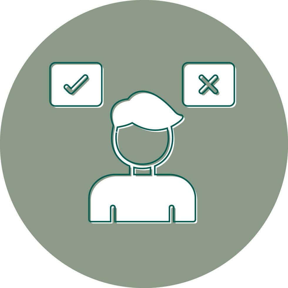 Decision Making Vector Icon