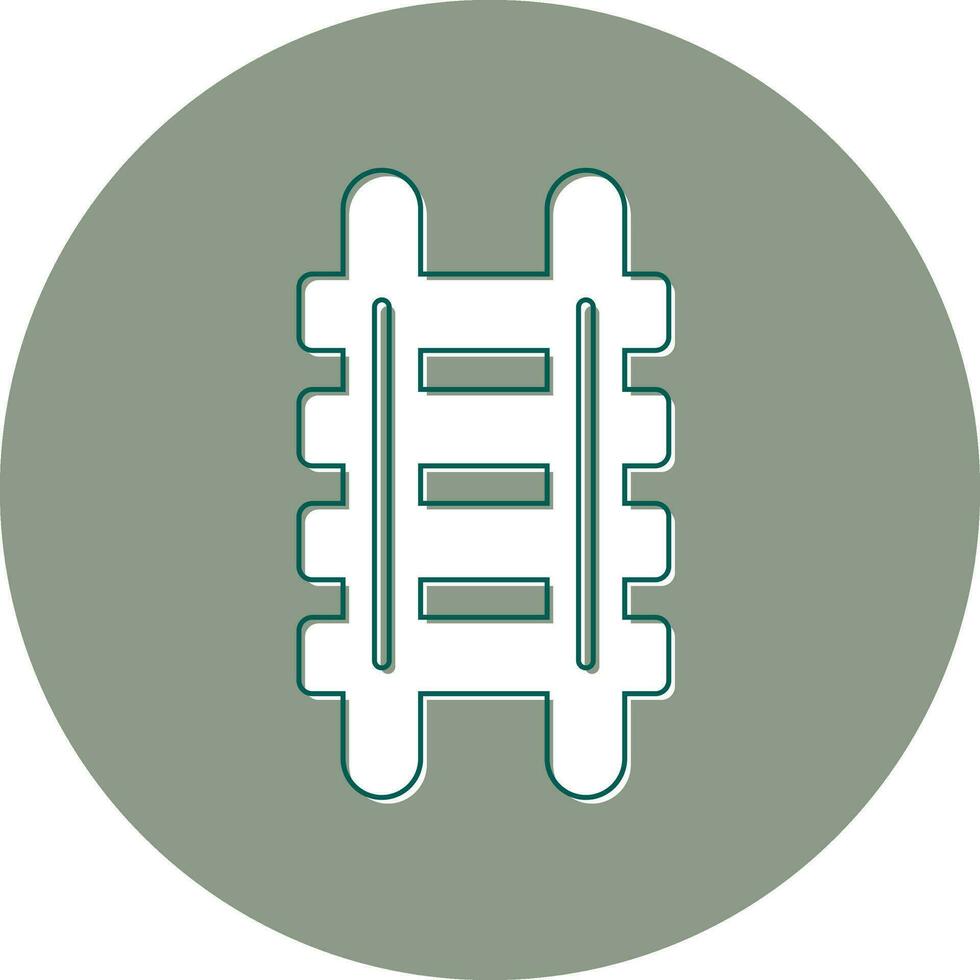 ferrocarril vector icono