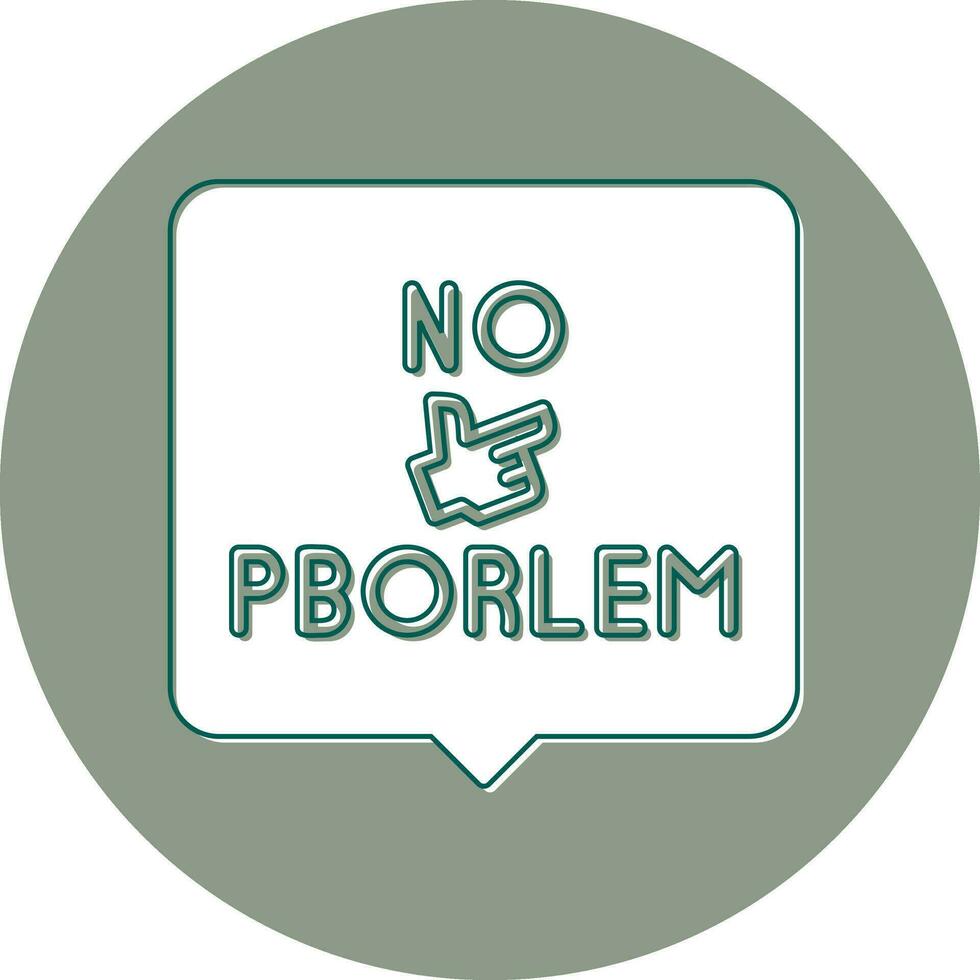 No Problem Vector Icon