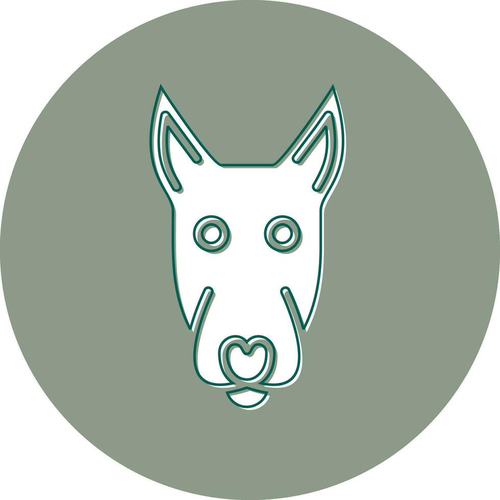 Bull Terrier Vector Icon