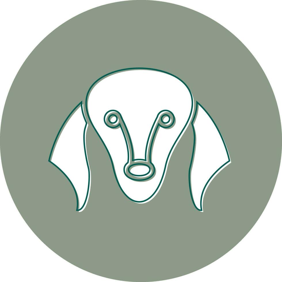 Saluki Vector Icon