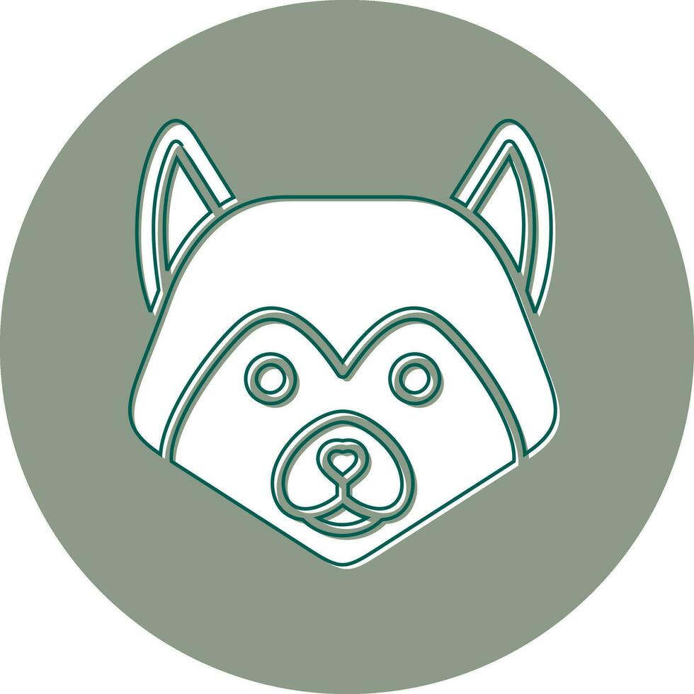 Akita Vector Icon
