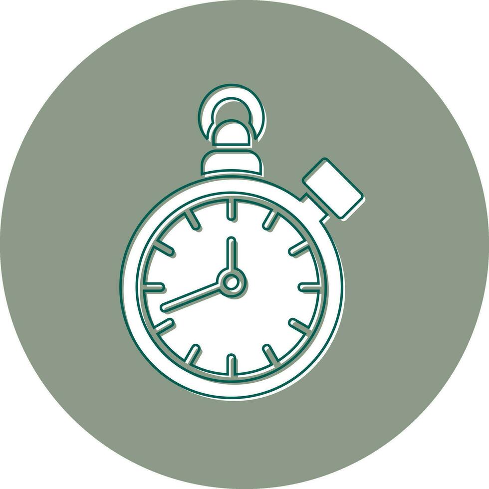 Old Watch Vector Icon