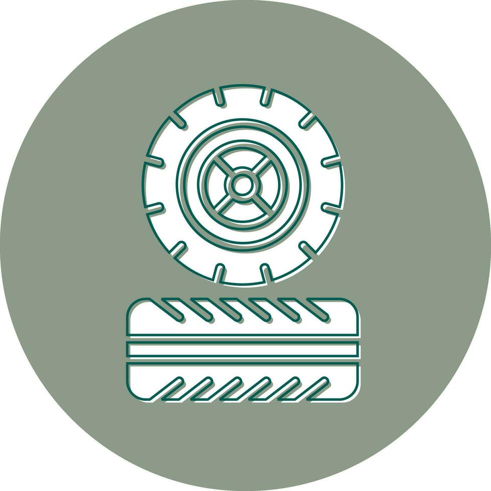 Tires Vector Icon