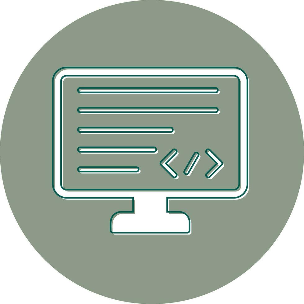 Coding Vector Icon