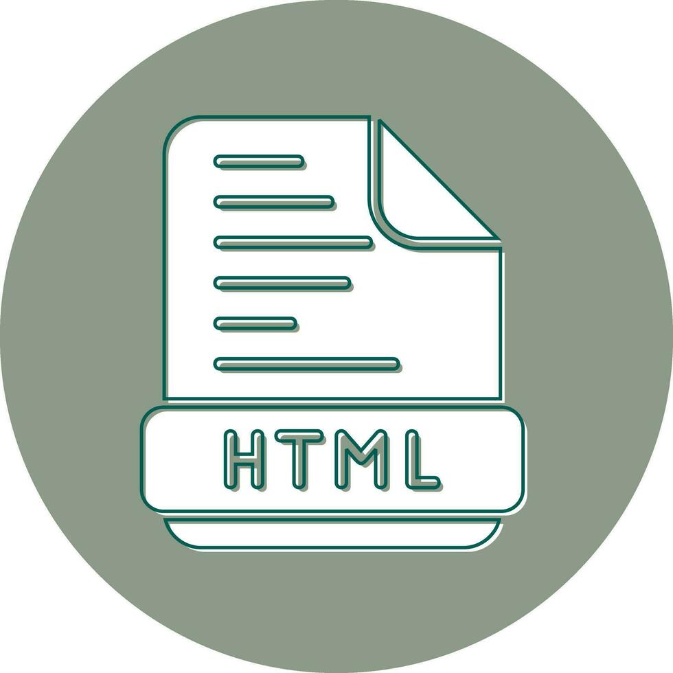 HTML Vector Icon