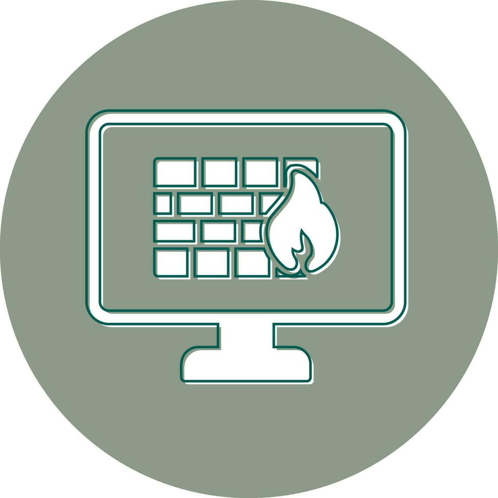 Firewall Vector Icon