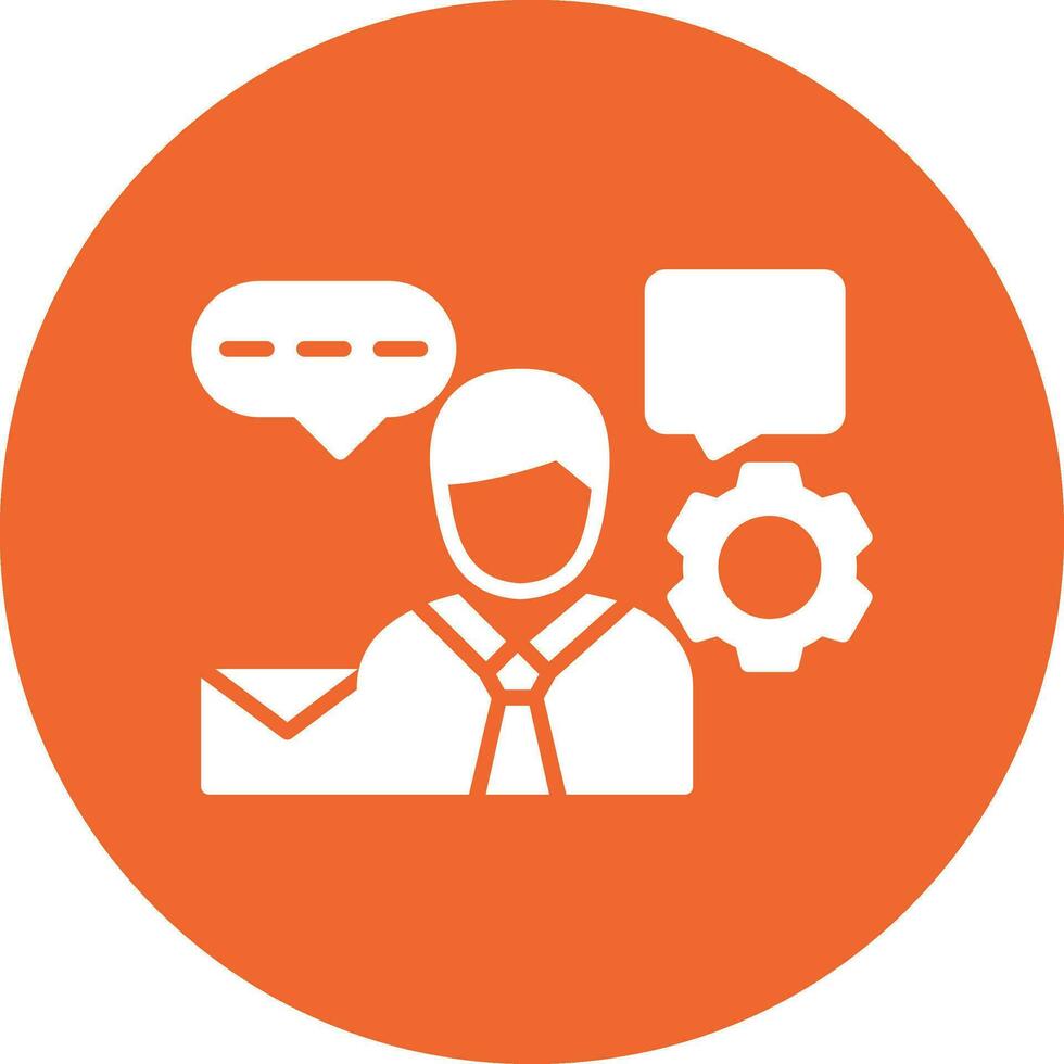 Client Support Vector Icon