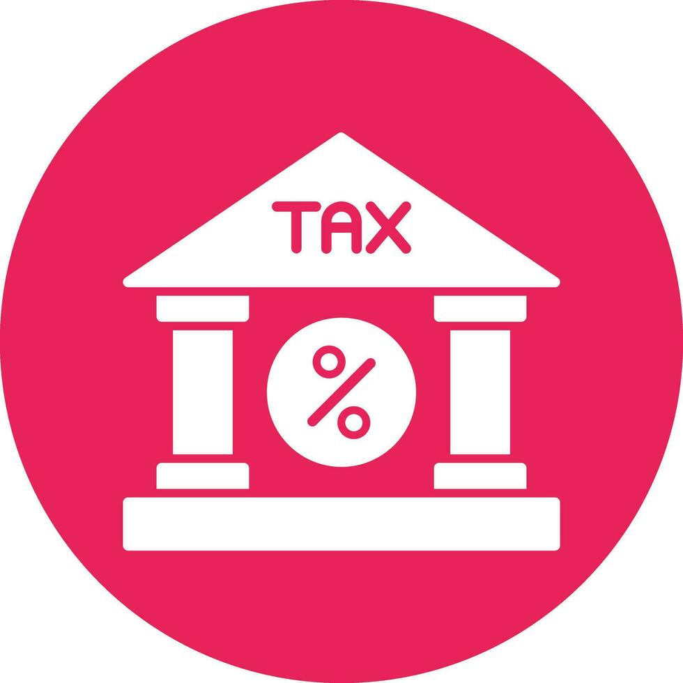 Tax Office Vector Icon
