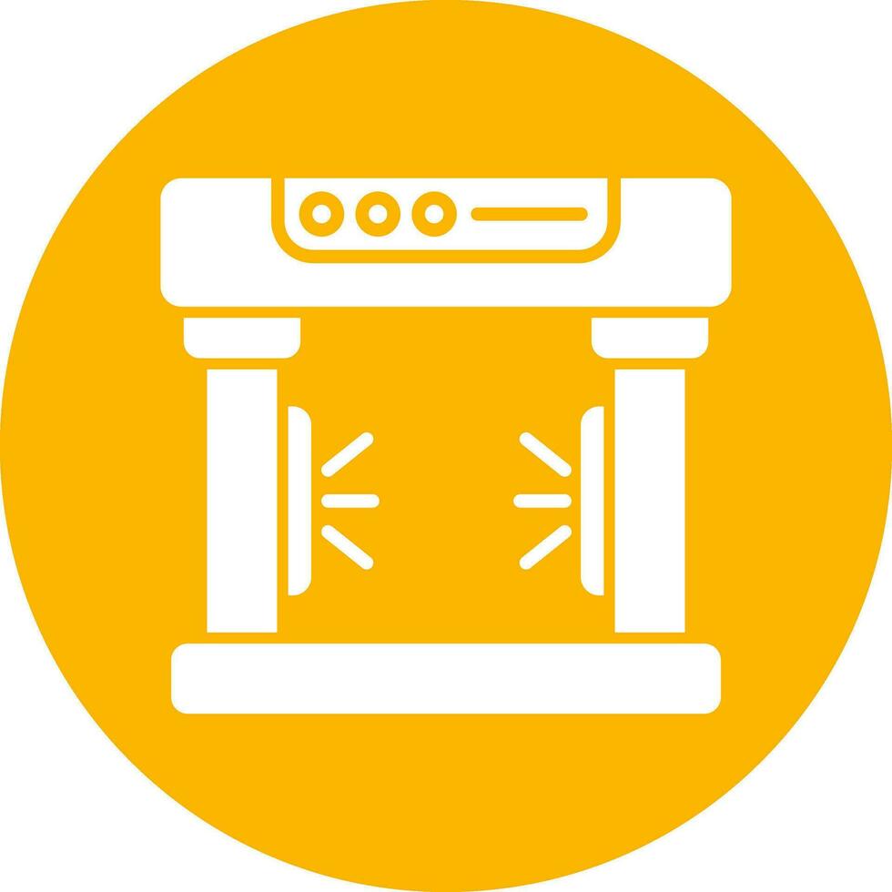 Metal Detector Vector Icon