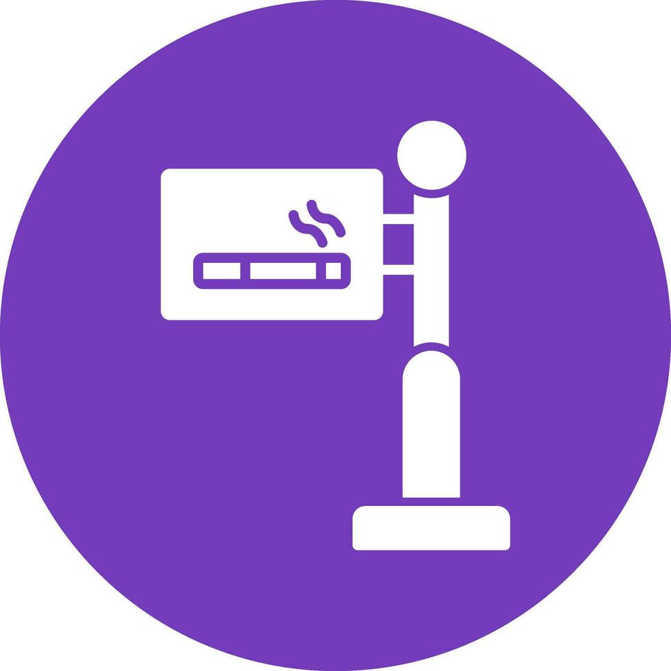 Smoking Area Vector Icon