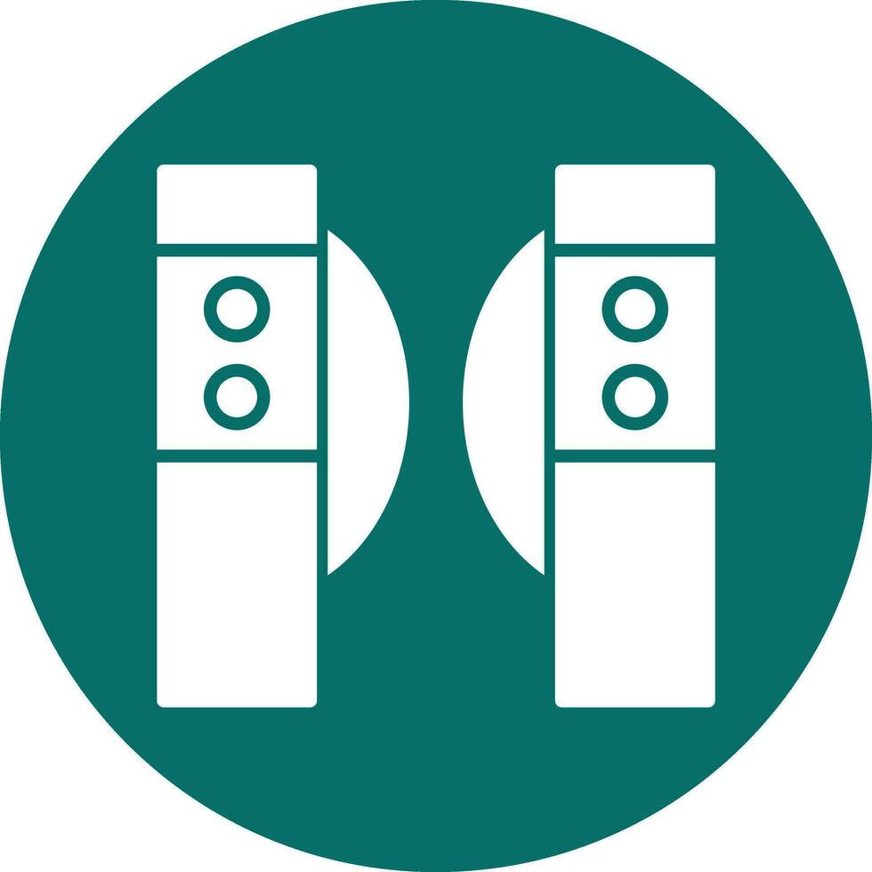 Turnstiles Vector Icon