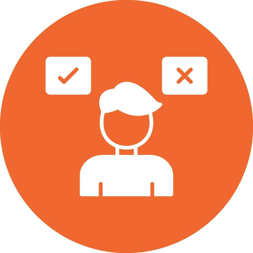 Decision Making Vector Icon