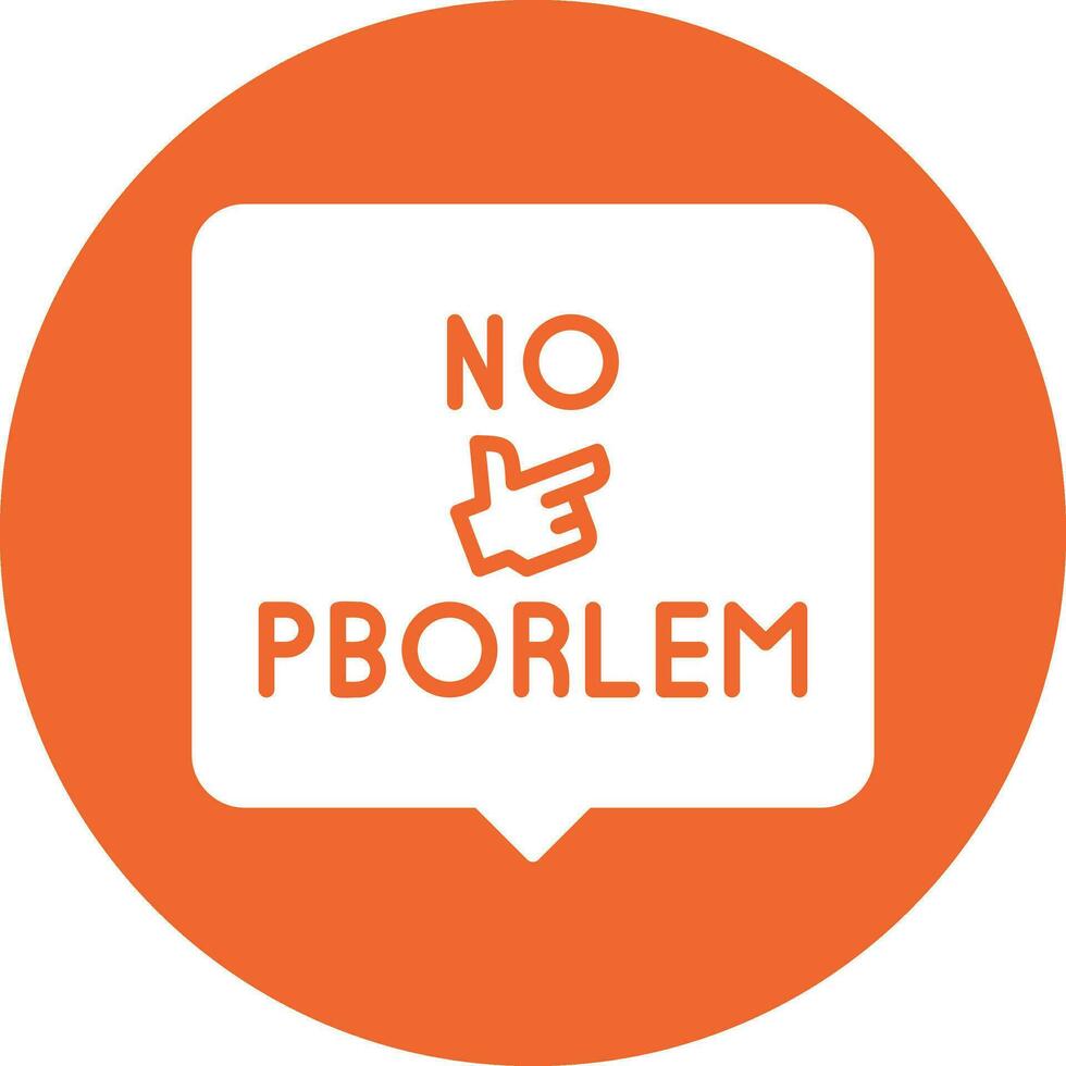 No Problem Vector Icon