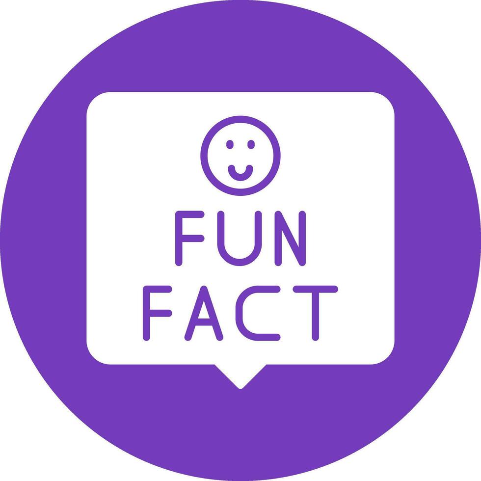 Fun Fact Vector Icon