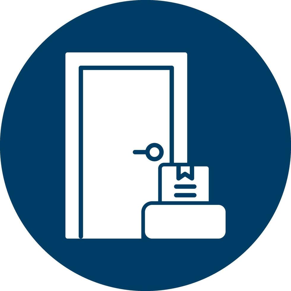 Door To Door Vector Icon