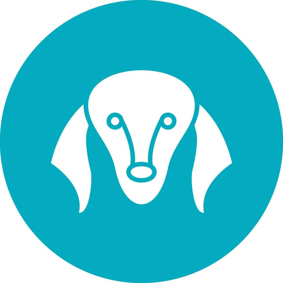 saluki vector icono