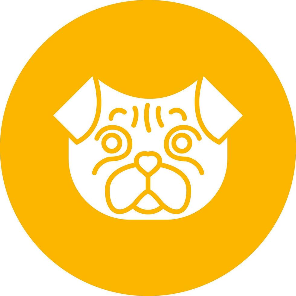 Pug Vector Icon