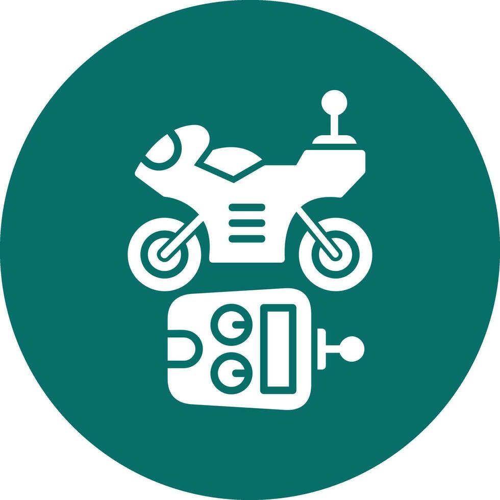 icono de vector de bicicleta