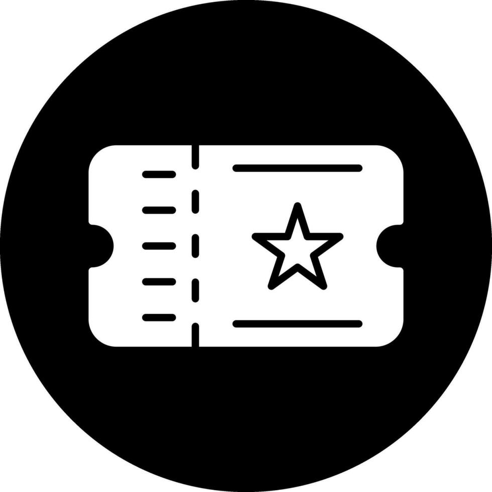 Ticket Vector Icon