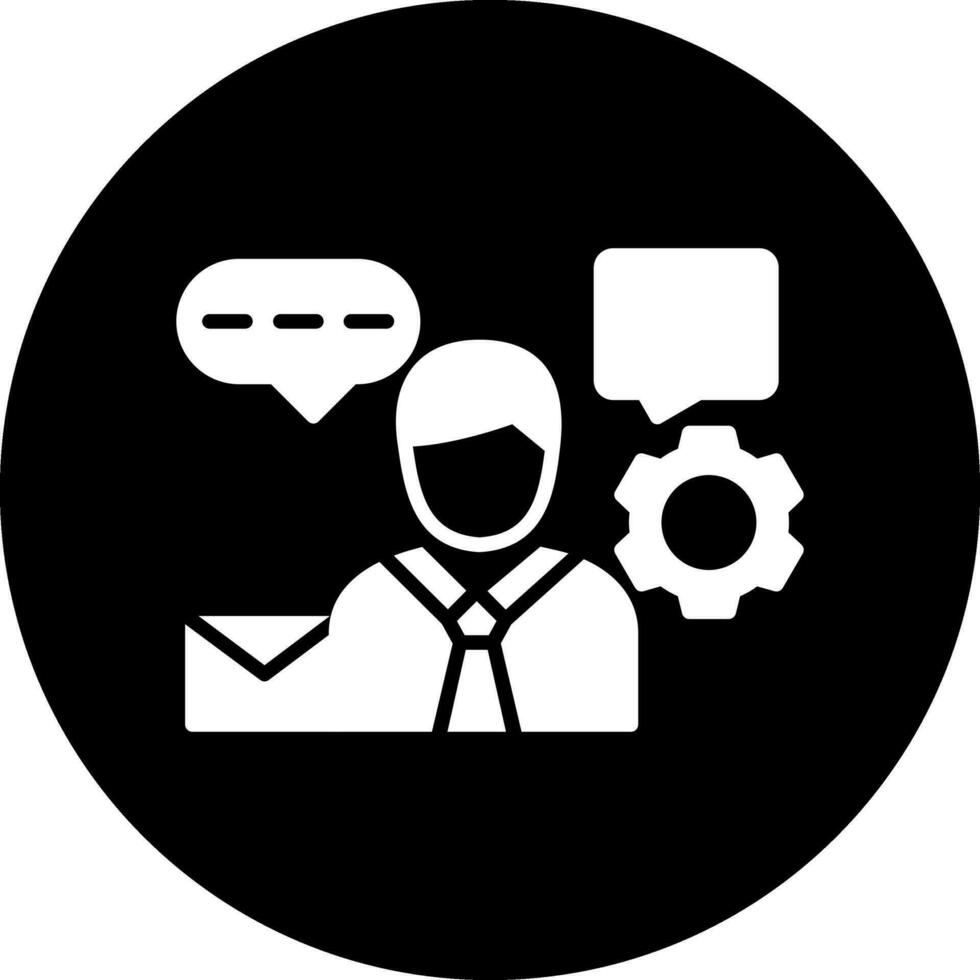 Client Support Vector Icon