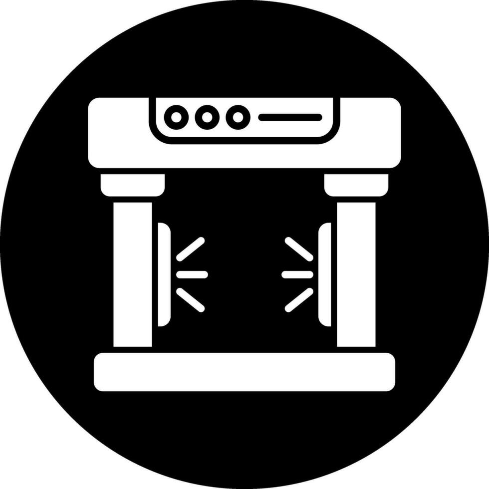 Metal Detector Vector Icon