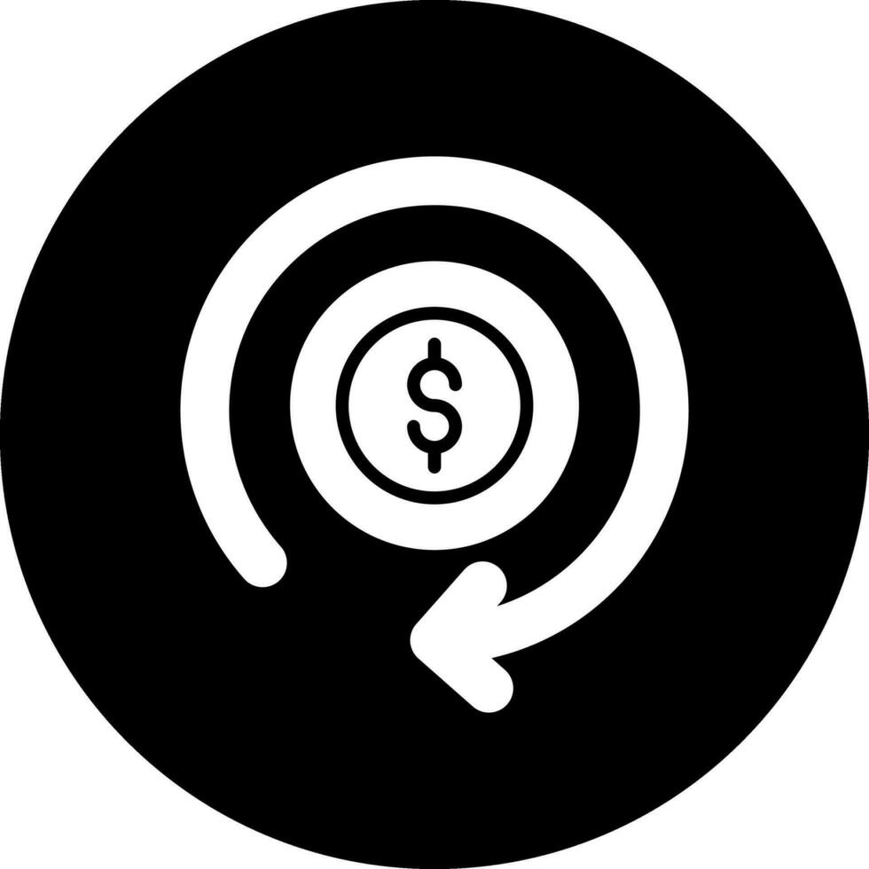 Money Refund Vector Icon