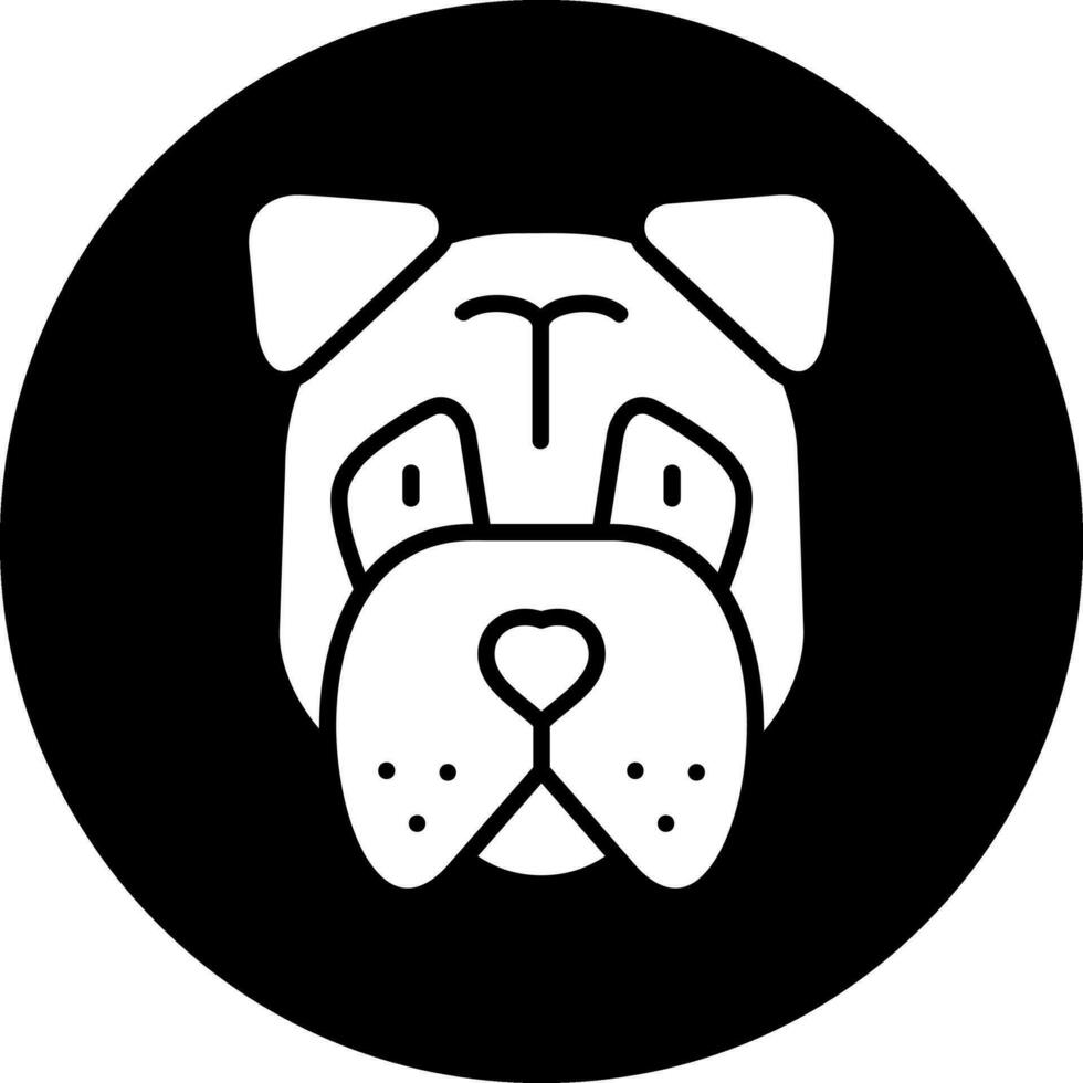 bullmastiff vector icono