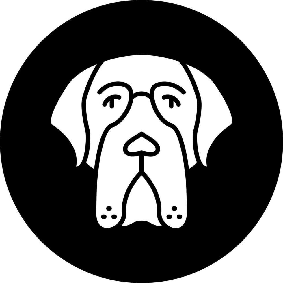 Saint Bernard Vector Icon