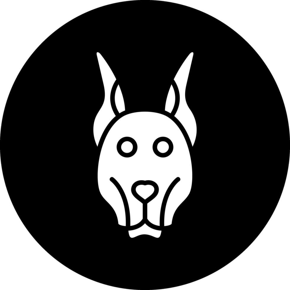 Doberman Vector Icon
