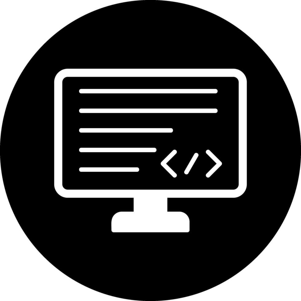 Coding Vector Icon